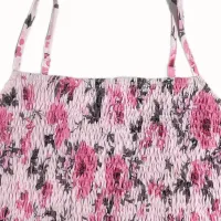 Floral Boho Shirred Maxi Sundress thumbnail 5