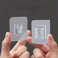 20Pcs No-Trace Adhesive Hooks thumbnail 2