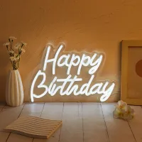 LED Neon Happy Birthday Sign thumbnail 5