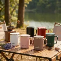 304 Stainless Steel Insulated Thermal Mug thumbnail 2
