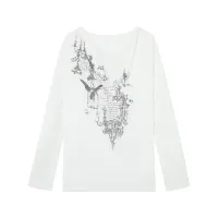 Yedinas Korean Graphic Tee - Long Sleeve thumbnail 6