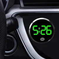 LED Car Clock Touch-Control Dashboard Watch thumbnail 1
