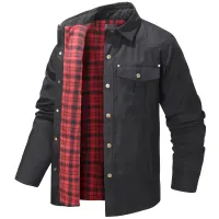 Men's Flannel Lined Western Shacket thumbnail 1