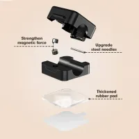 Magnetic Cable Organizer Clips Set thumbnail 4