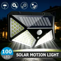 Solar Motion Sensor Wall Light thumbnail 1