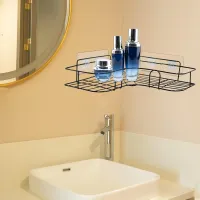 Transparent Adhesive Shower Caddy Pads thumbnail 5