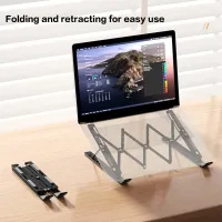 Adjustable Laptop Cooling Stand thumbnail 4