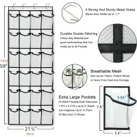 Wall-Mounted Shoe Organizer Bag thumbnail 4