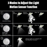 Solar Motion Sensor Outdoor Lights (6-Pack) thumbnail 5