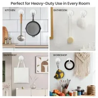 Heavy Duty Removable Wall Hooks thumbnail 6