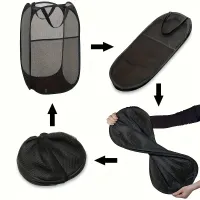 Pop-Up Mesh Laundry Hamper thumbnail 2