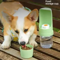 2-in-1 Foldable Pet Water Bottle & Food Bowl thumbnail 4