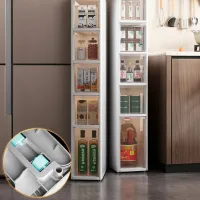 5-Tier Narrow Gap Cabinet Organizer thumbnail 3