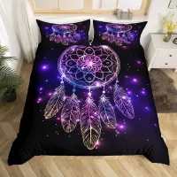Dream Catcher Boho Mandala Duvet Cover Set thumbnail 2