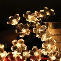 Solar Cherry Blossom Fairy Lights thumbnail 3