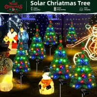 Solar Christmas Tree Lights thumbnail 3