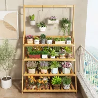 Foldable Multi-Tier Plant Stand thumbnail 3