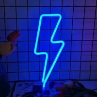 Lightning LED Neon Light - USB/Battery Powered thumbnail 2