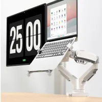 Dual Monitor & Laptop Gas Spring Mount thumbnail 4