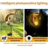 Solar Iron LED Garden Lights thumbnail 3