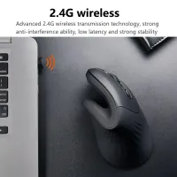 Warvank U2 Vertical Wireless Mouse thumbnail 1