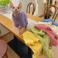 Sphynx Cat Fleece Coat Jumpsuit thumbnail 1