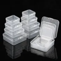 Clear Square Jewelry Storage Box thumbnail 1