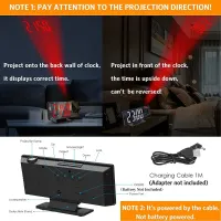 USB Projection Alarm Clock thumbnail 3