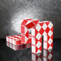 Magic Snake Cube Fidget Puzzle – 24 Blocks thumbnail 4