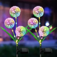 Solar Dandelion Stake Lights thumbnail 2
