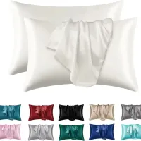 Satin Pillowcase 2 Pack Queen Size thumbnail 4