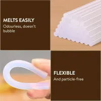 50Pcs Transparent Hot Melt Glue Sticks thumbnail 6