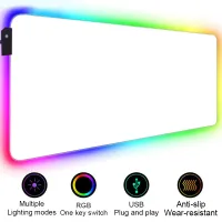 RGB LED Gaming Mouse Pad - 90x40cm thumbnail 1