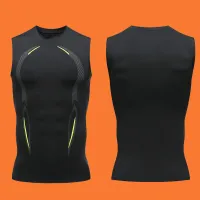 Men's Compression Workout Tank Top thumbnail 2