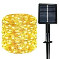 Solar Fairy String Lights - 33ft 100LED thumbnail 1