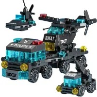 Mini Mixer Truck Building Blocks Set thumbnail 3