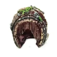 Resin Barrel Bucket Aquarium Decoration thumbnail 5