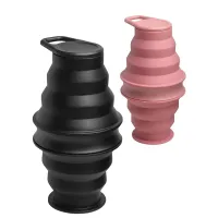 Collapsible Water Bottles 17 Oz - 2 Pack thumbnail 3