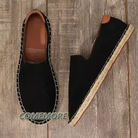 Men's Linen Espadrilles Loafers thumbnail 1