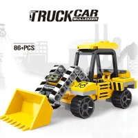 City Vehicle Building Blocks Set thumbnail 4
