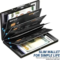 RFID Blocking Metal Card Holder thumbnail 5
