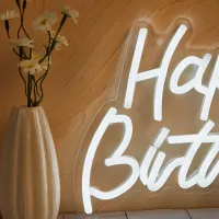 LED Neon Happy Birthday Sign thumbnail 4