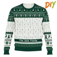 DIY Photo Print Family Christmas Sweater thumbnail 5