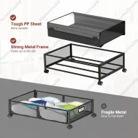 Under Bed Storage Organizer Box thumbnail 4