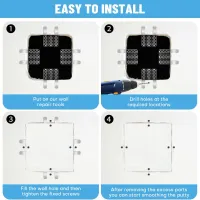 Drywall Repair Clips Wall Patch Kit thumbnail 4