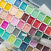 60 Color Watercolor Paint Set thumbnail 2
