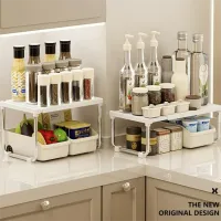Extendable Kitchen Organizer Shelf thumbnail 1