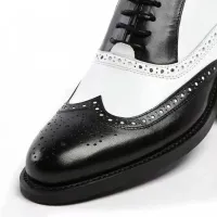 Mixed Colors Retro Mens Dress Shoes thumbnail 5