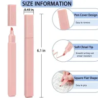 12 Colors Pastel Highlighters Set thumbnail 2