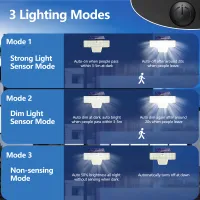 Solar Security Lights 448 LED thumbnail 4